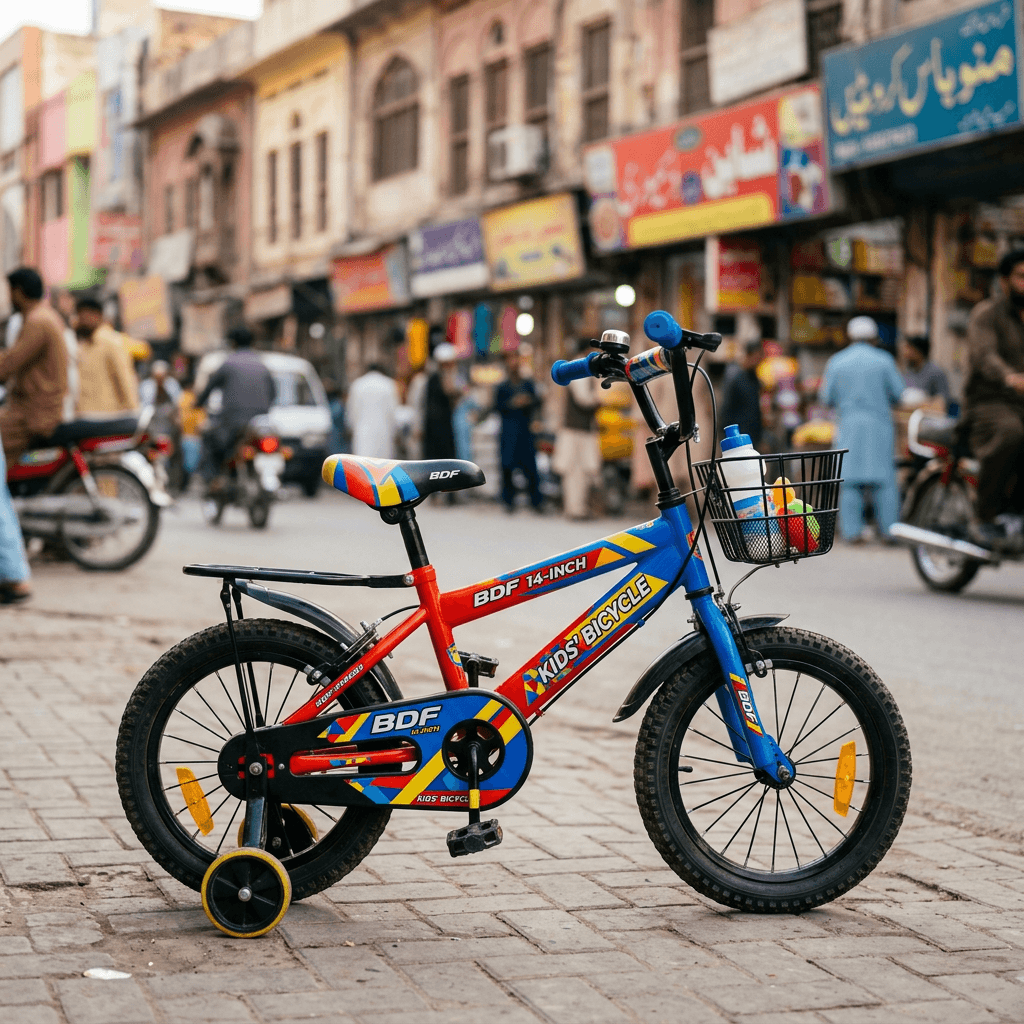 BDF 14-Inch Children Bicycle In-Depth Review: Specs, Daily Performance & Price in Pakistan