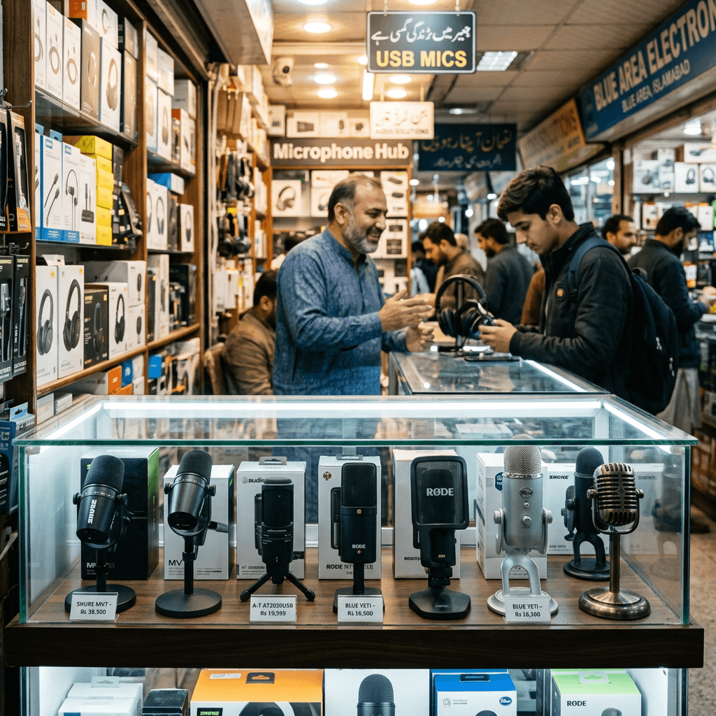 Mastering Audio in Islamabad: Your Ultimate USB Microphone Buyer's Guide with Everystore