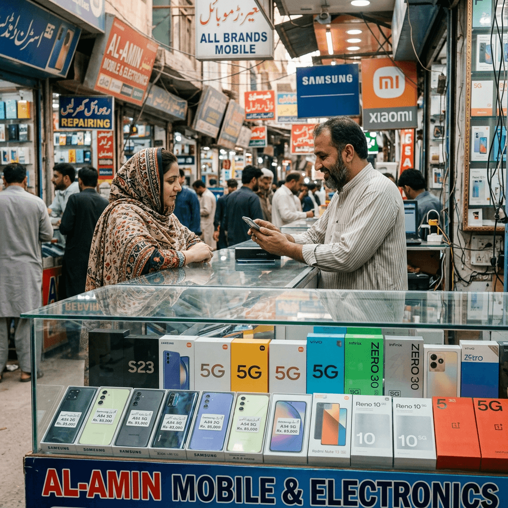 Phone Shopping Simplified: Instant Pickup for Mobile Phones & 5G Smartphones in Pindora, Rawalpindi with Everystore