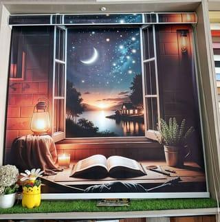 customised roller blind