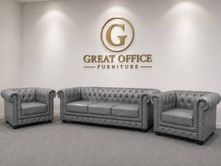 Grey Chesterfield Sofa Set