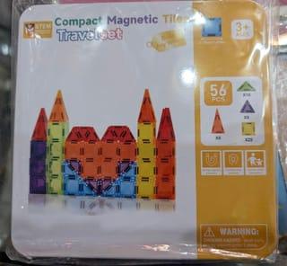 Compact Magnetic Tiles Set