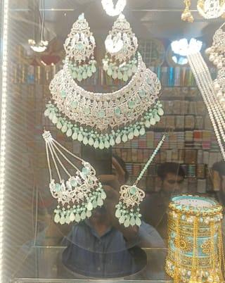 Mint Green Bridal Jewelry Set