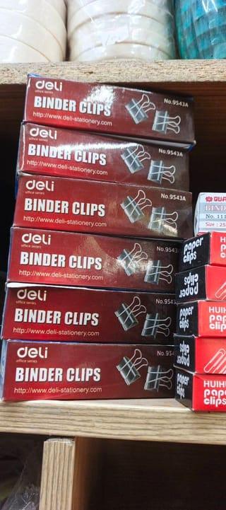 Deli Metal Binder Clips