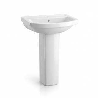 Morgan Ceramic Pedestal Washbasin