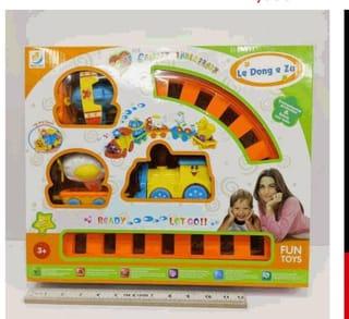 Cartoon Adventure Train Set