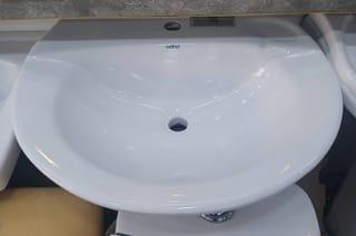 Stylo Ceramic Pedestal Washbasin