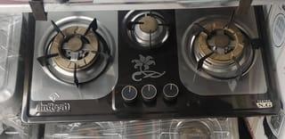 3-Burner Glass Top Stove
