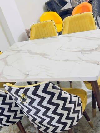 Modern Marble Dining Set