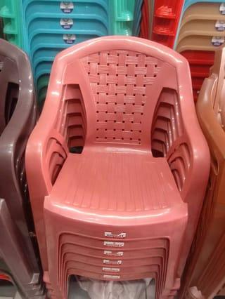 Bright Plastic Armchair Rose