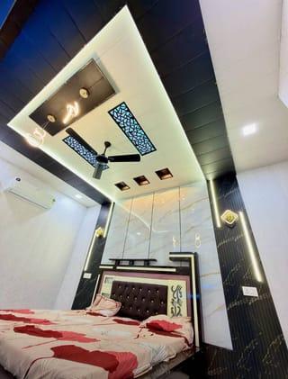 Modern Wooden Bed Set