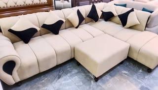 Modern L-Shaped Sectional Sofa