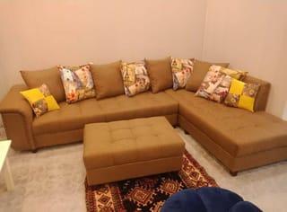 Modern L-Shaped Sectional Sofa