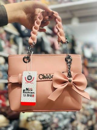 Elegant Bow Embellished Handbag