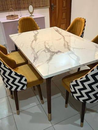 Modern Marble Dining Set