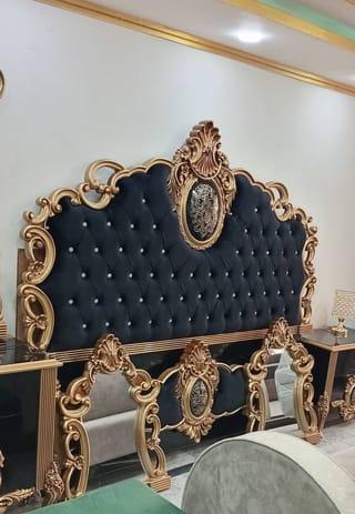 Black Gold Luxury Bed