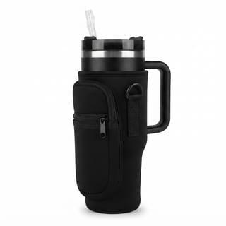 Tumbler Black Bottle with Cover