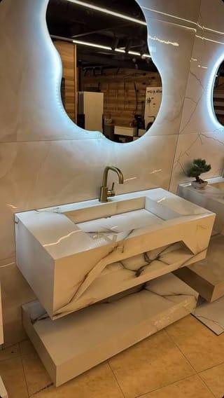 Luxury Marble Vanity Set