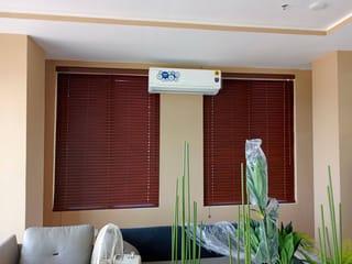 Mahogany Wooden Venetian Blinds