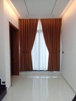 Modern Brown Blackout Curtains