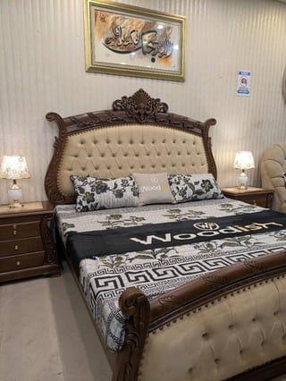 Luxury Tufted King Bed