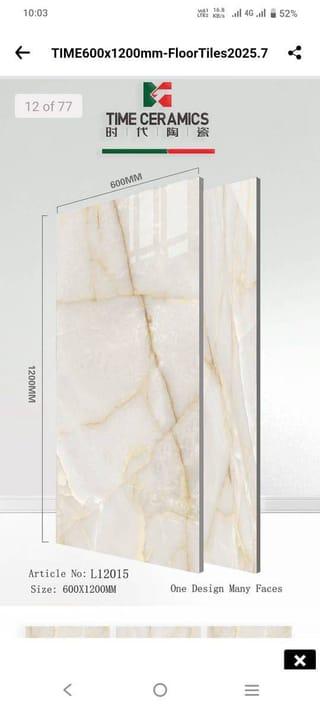 Time Ceramics Marble Floor Tiles