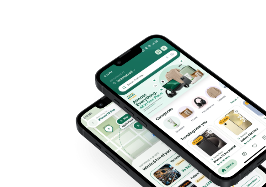 Reserve instantly from local shops